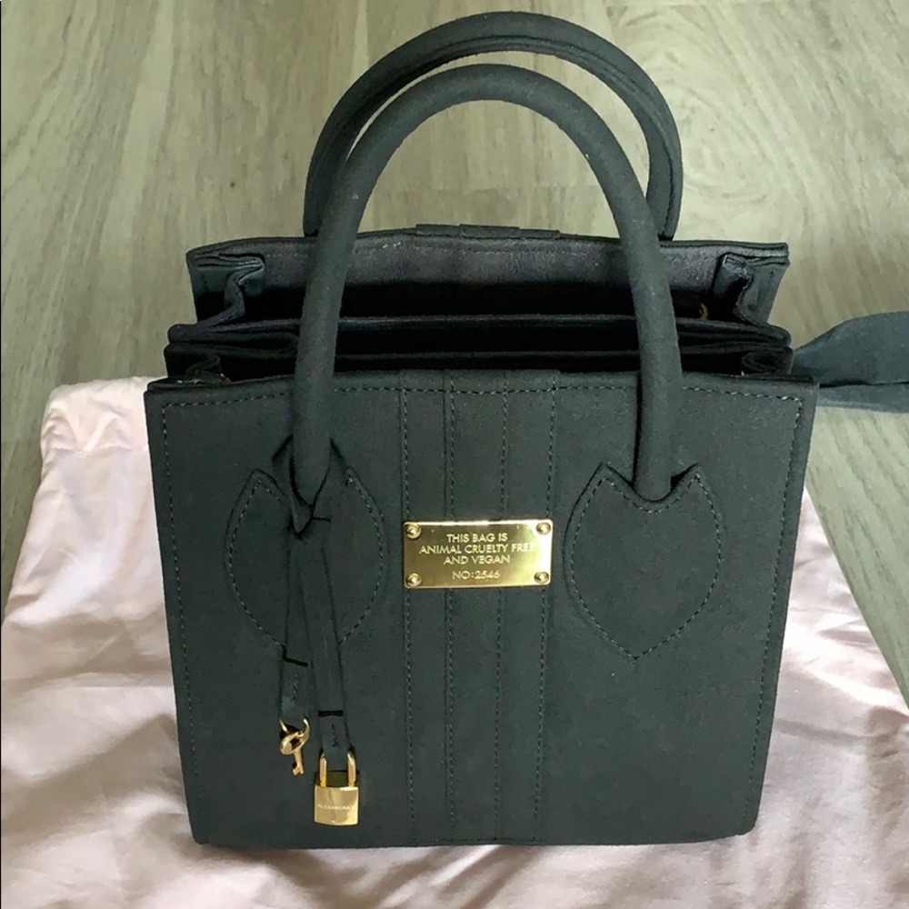 Alexandra K 1.6 Mini Black Crossbody Bag